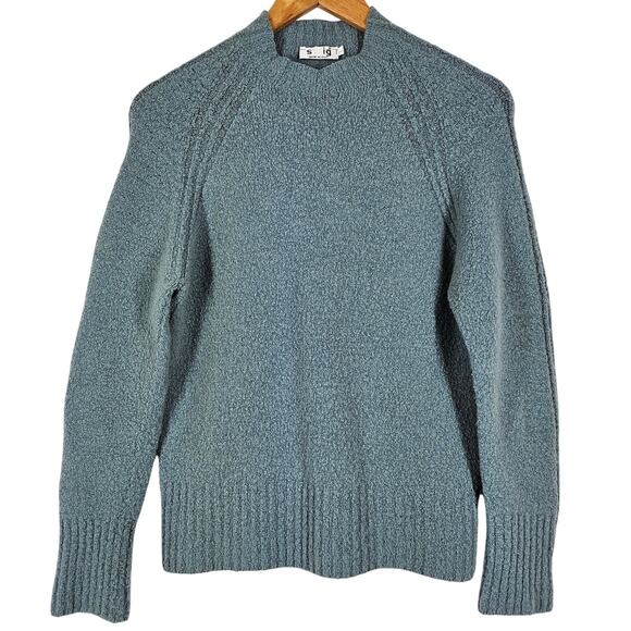 SWIG Crewneck Sweater - Blue & Grey Blend, Men's Size Large - Picture 1 of 9